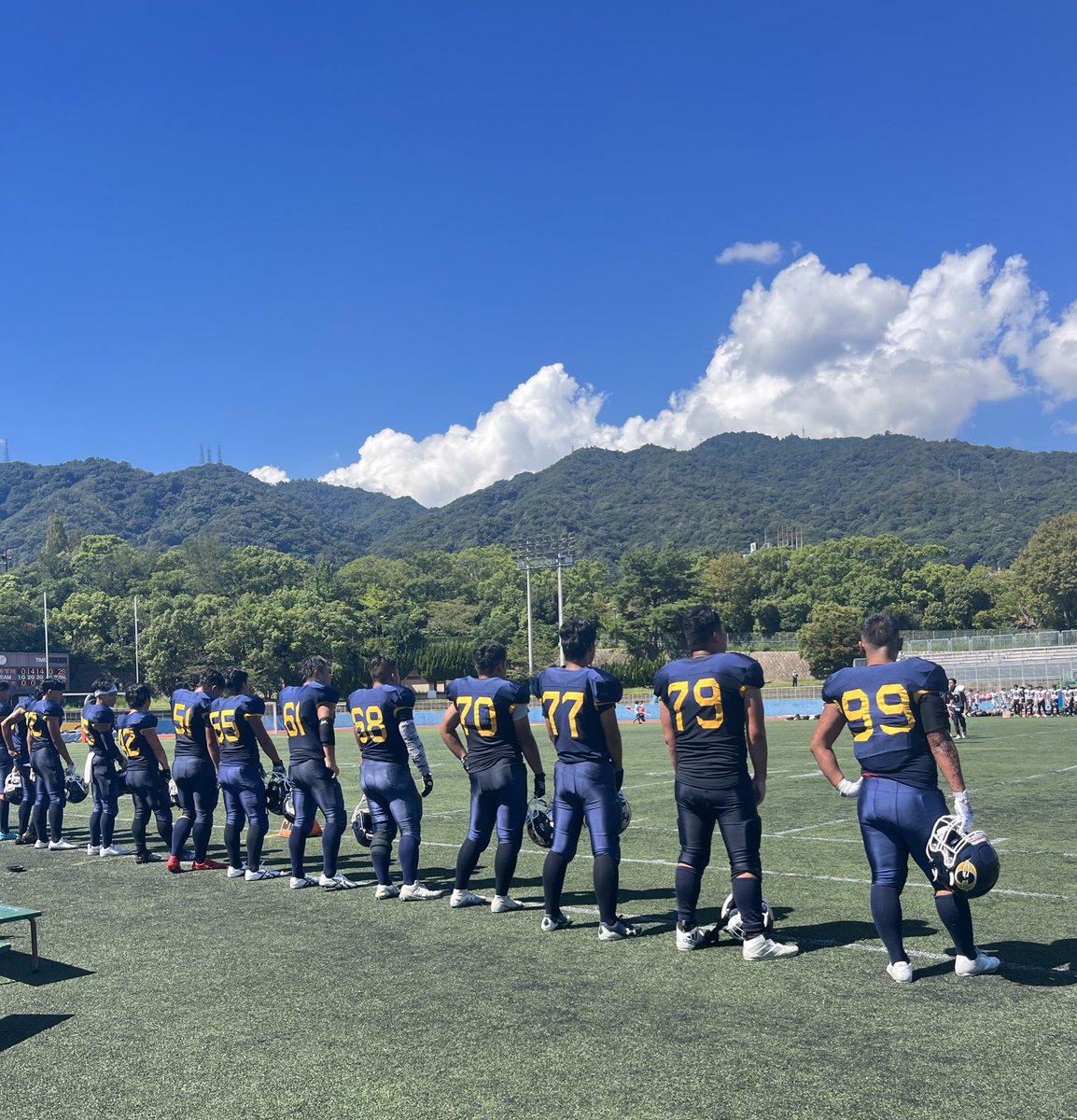 応援して下さっている皆様大変ありがとうございます。
秋季初戦勝利を飾りました。
和歌山大学7-28大阪学院大学