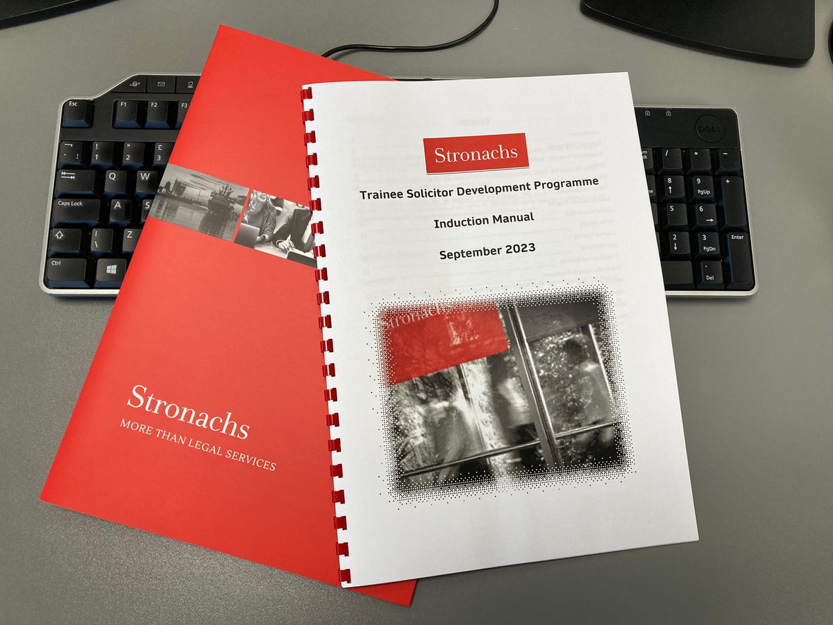 Over the last fortnight our six new Trainees have been immersed in their two-week induction to Stronachs : time management, webinars, IT and security training, face-to-face intros, financial and even where to find the coffee ☕️ 😀#partoftheteam