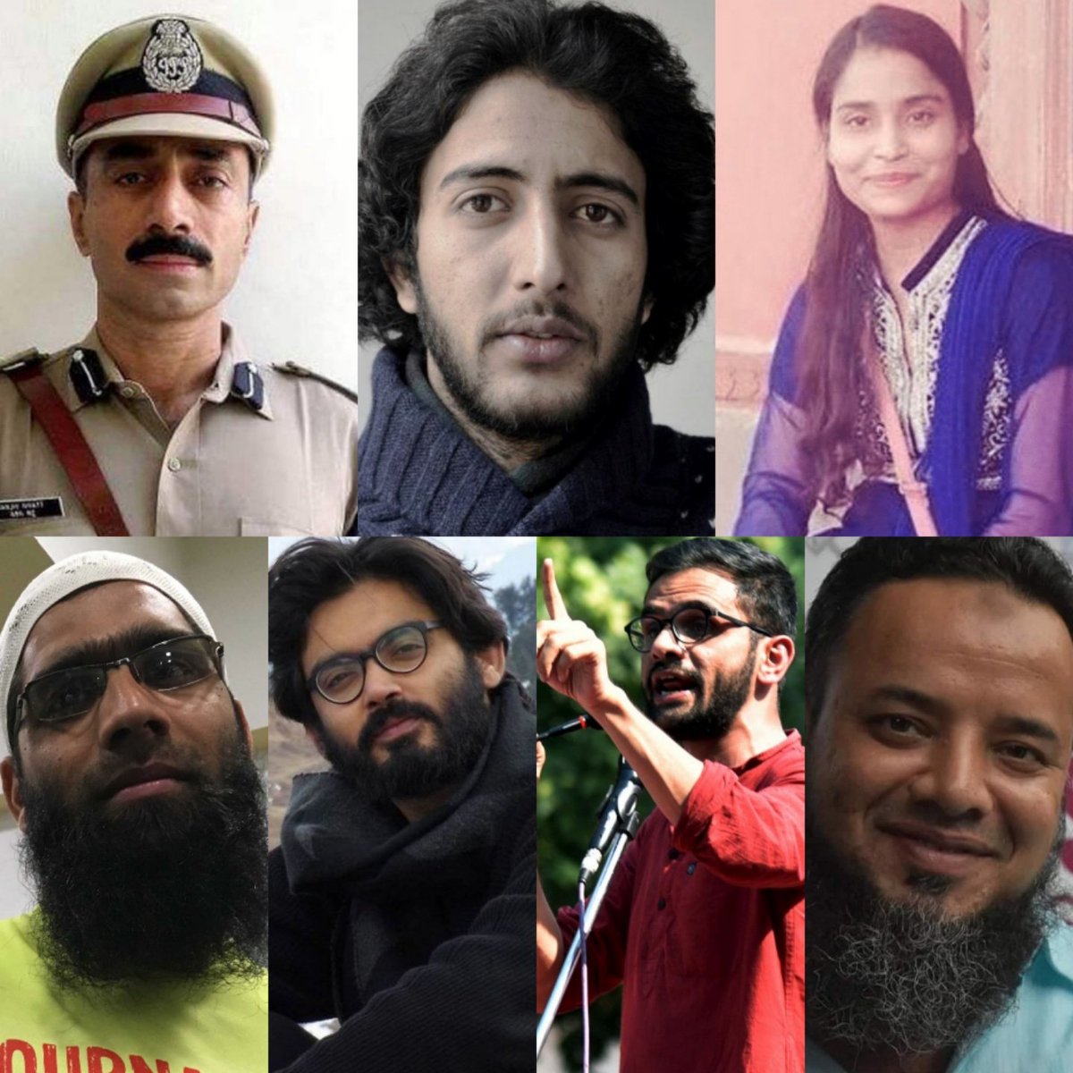 Sharjeel Imam - 1325 Days Gulfisha Fatima - 1253 Days Aasif Sultan - 1844 Days Umar Khalid - 1095 Days Khalid Saifi - 1296 Days Fahad Shah - 587 Days Sanjiv Bhatt - 1836 Days Don't Forget Them! Raise your voice for Release! #ReleaseAllPoliticalPrisoners