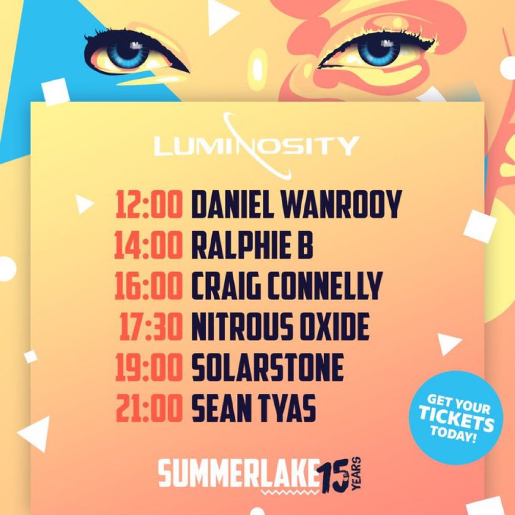 See you later #trancefamily on the @LuminosityEvent stage at Summerlake!