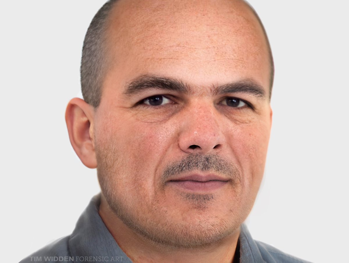 timwidden's tweet image. Charles Horvath-Allen, age 20, went missing from Kelowna, Canada in 1989. My age progression shows Charles’s predicted appearance at 54. Anyone with info should contact Kelowna RCMP #forensicart #Missing