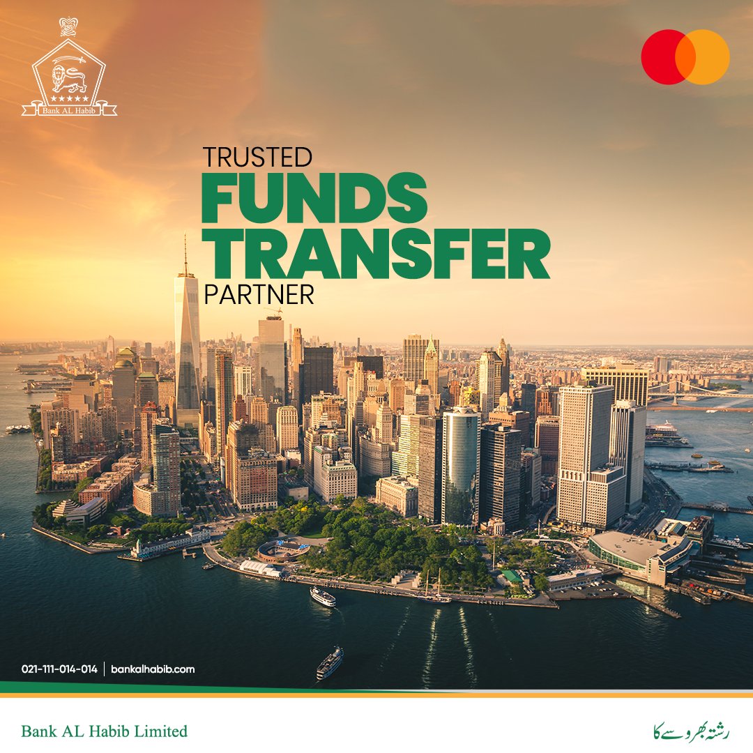 BAHLOfficial's tweet photo. Providing a range of safe transaction services, @Mastercard is your reliable money-transferring solution.
For any queries, simply inbox us or visit our website https://t.co/jvoRf7g4HG
You can also call us on (021) 111-014-014
#RemitPartner #Remittance #ALHabibRemit #BankALHabib #RishtaBharosayKa