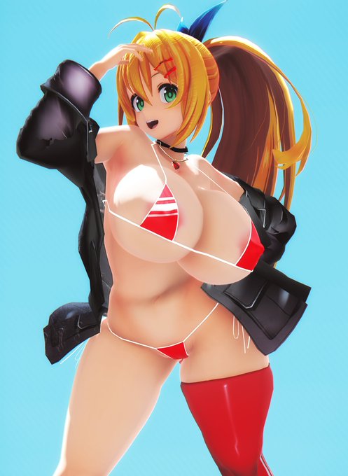 もう少し肩出せるようにした^^ 