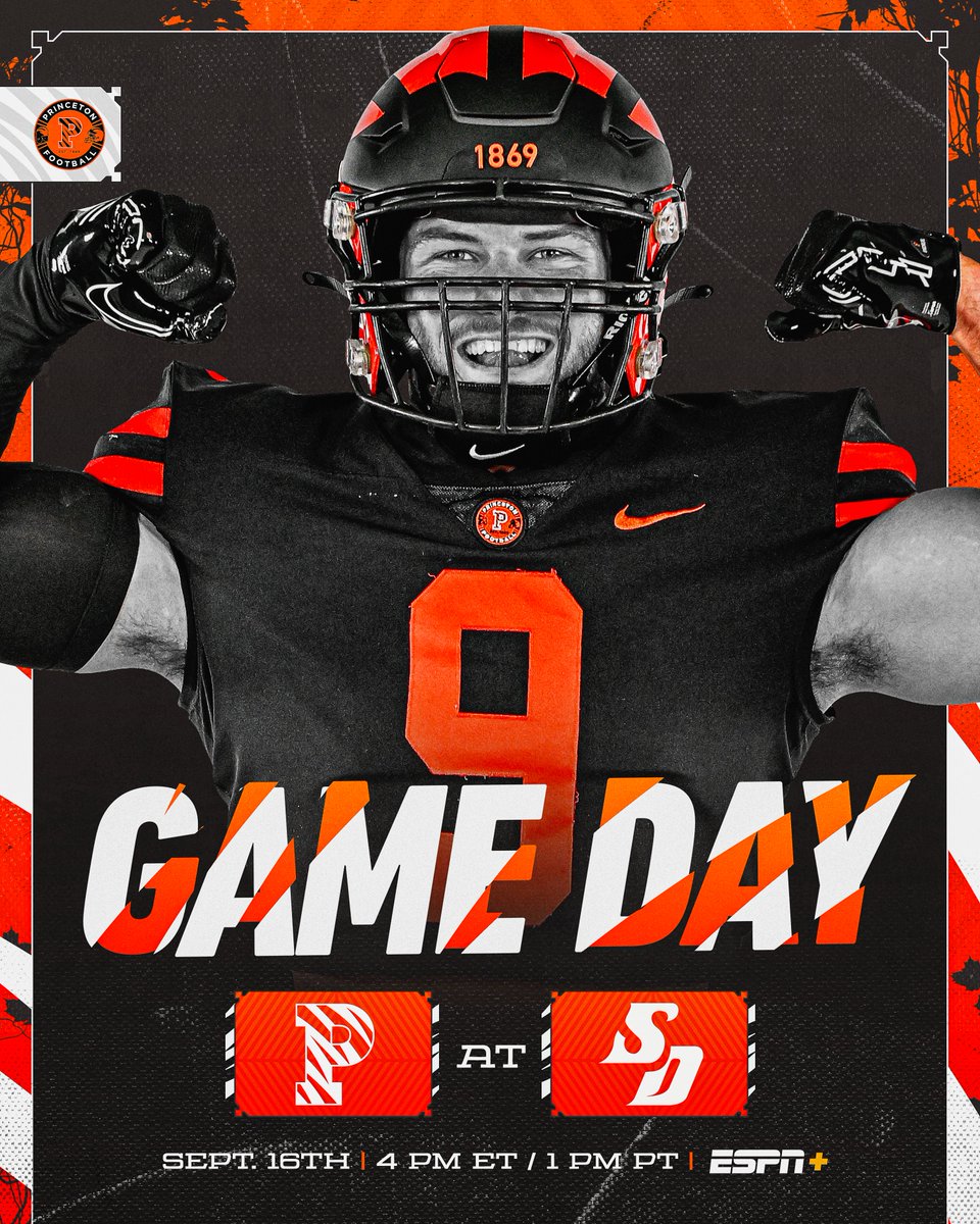 Princeton Football (@princetonftbl) on Twitter photo Game Day #οΈβ£1οΈβ£
π - <a href="/USDFootball/">San Diego Football</a>
π - San Diego, Calif.
β° - 4 p.m. ET, 1 p.m. PT
π» - shorturl.at/cghHY
π» - shorturl.at/gir15
π - shorturl.at/cRZ36
ποΈ - shorturl.at/ouHQ2
#JUICE ππ₯€ Game Day #οΈβ£1οΈβ£
π - <a href="/USDFootball/">San Diego Football</a>
π - San Diego, Calif.
β° - 4 p.m. ET, 1 p.m. PT
π» - shorturl.at/cghHY
π» - shorturl.at/gir15
π - shorturl.at/cRZ36
ποΈ - shorturl.at/ouHQ2
#JUICE ππ₯€