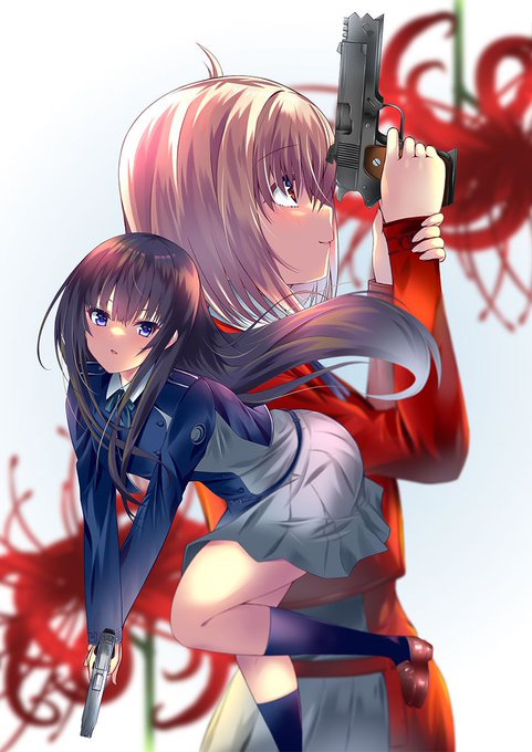 こんな感じの絵を描いてます。skebも引き続きご依頼お待ちしております。#skeb 