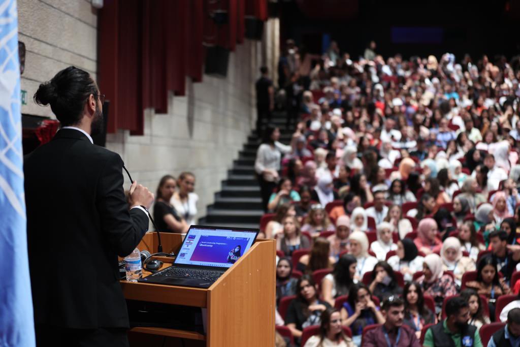 NadaSweidan's tweet photo. 390 #youth from different regions of Lebanon have gathered to be the #changemakers of today and tomorrow. Hearts full and ready to conquer, let's make every day count ❤️❤️ #YLPLeb we @UNDP_Lebanon are proud of you. Thanks to @FNFLebanon &amp; @lebamericanuni for making this possible. https://t.co/37mdKHGqfK