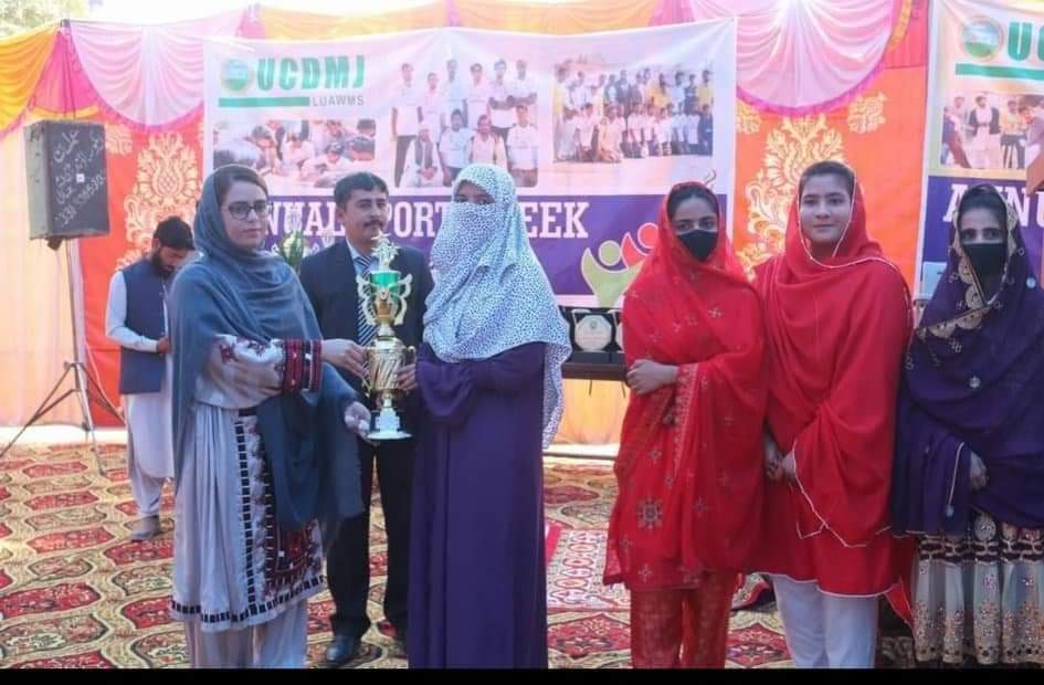 Ex- DC Naseerabad Eng Ayesha Zehri during sports week prize distribution in University College of Dera Murad Jamali. A courageous women has encourageed girls to get education and break the cycle of system voilance.
<a href="/AyeshaZehri3/">Engr. Ayesha Zehri</a>
