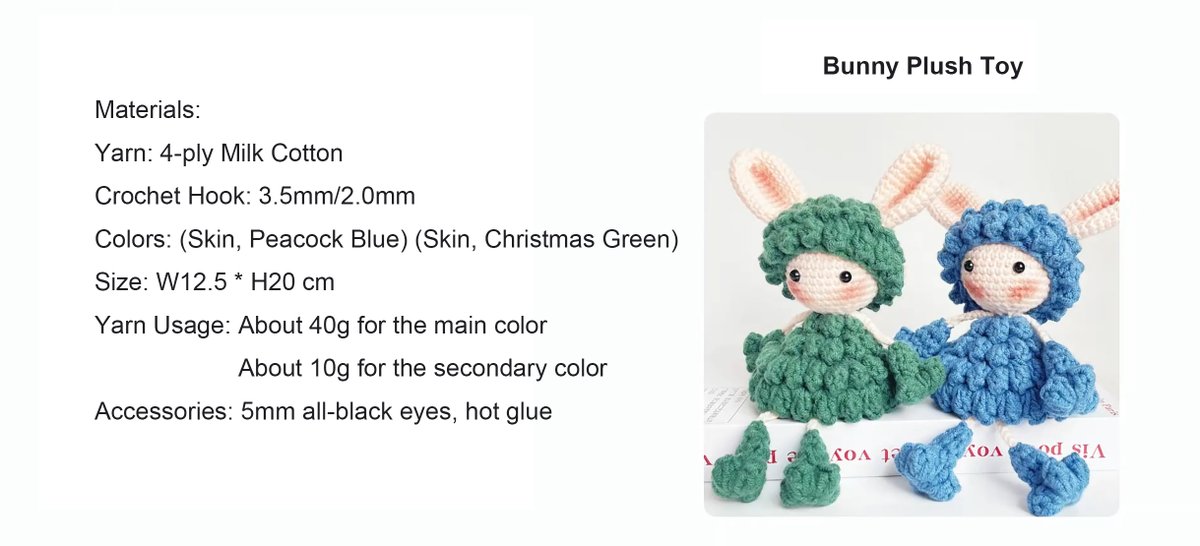 BlingHangmade's tweet image. Bunny Plush Toy
#CrochetPendant
#CrochetDiagram
#CrochetToy
#Crochet
#DailyHandmade
#CrochetBunny
#CrochetToy
#Pendant
#Bunny
#Handmade
#HandmadeCrochet
#HandmadeToy
#rabbit