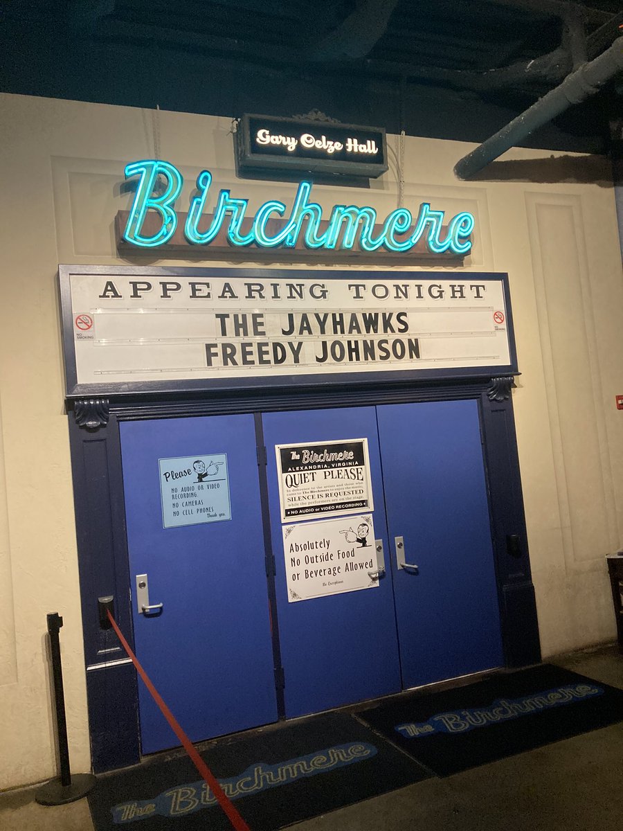Two great shows the last two nights at @thebirchmere