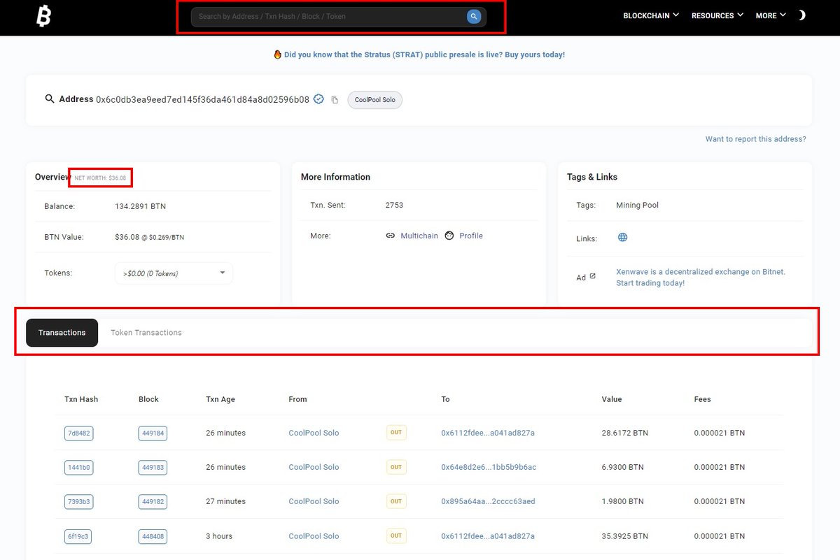 BitnetMoney's tweet photo. ## BTNScan Update 🔥

We've successfully deployed the latest version of BTNScan, with some substantial updates and a new proprietary subgraph to help indexing transactions and contract interactions:

- All token txns and contract interactions are now being indexed, and we opted to render it with a familiar UI for easy reading, similar to the one you find on Etherscan
- The explorer now supports all tokens, and we will be working to make them display automatically, without the need for us to whitelist it first
- Added a dedicated Token Transactions tab on the Address View page, where you can now see a full history of token trades, transfers, etc
- Addresses now display a total "Net Worth" in USD, which is the sum of the BTN and token holdings at current market prices
- Search bar now available in all pages - look up the header if you're not at the home page
- General UI improvements
- Minor bug fixes across the platform
#BTN #POW #proofofwork #swap #blockchain 

Check it out at https://t.co/MvpEGFG0W3