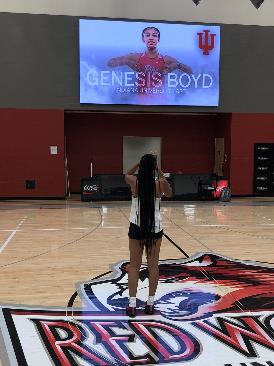 Thank you to Coach Hudson for having me on campus today and giving me the opportunity to compete at the next level! #AGTG