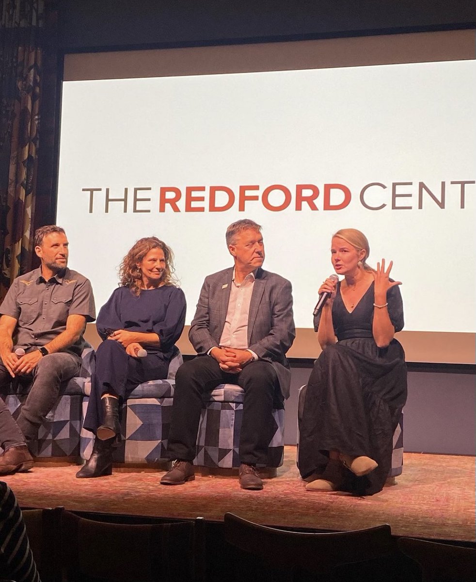 Screened Path of the Panther and had a thought provoking conversation with conservationists on national wildlife corridors opportunities this week in CA. Grateful for the Redford Center’s long-standing support of POP and the vital role they play as a funder of environmental media