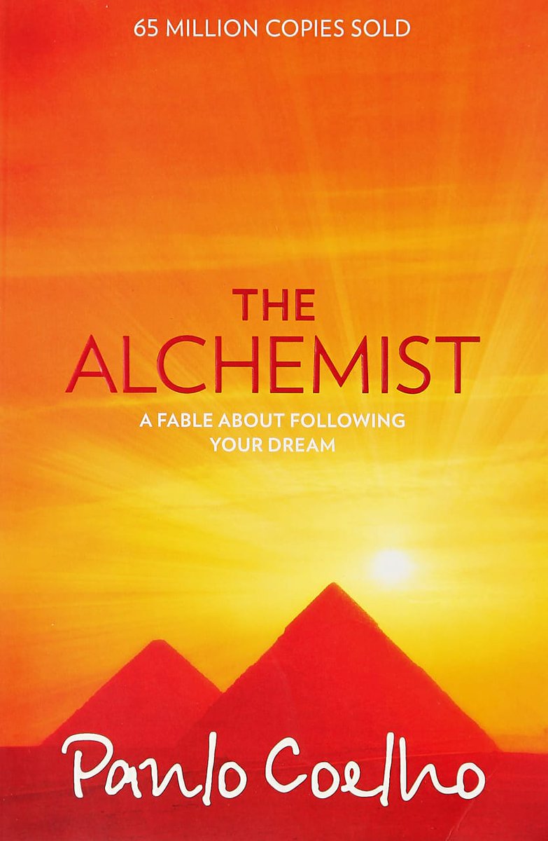 'The Alchemist' by Paulo Coelho is a timeless tale of following your dreams and finding your purpose. A must-read for anyone seeking adventure and wisdom! 🌟 #TheAlchemist #BookRecommendation