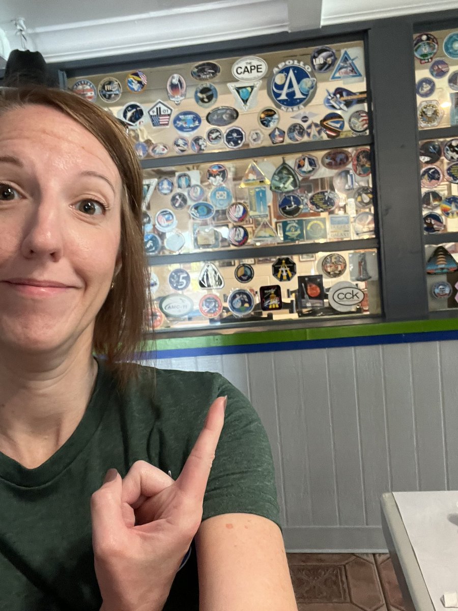 Yeah, but does your local breakfast place have walls of space stickers?