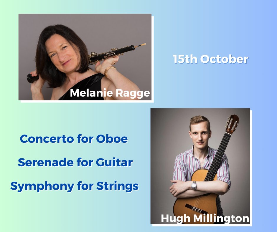 One of our many highlights this year will be welcoming back the LGT Young Soloists conducted by the Hilary Davan Wetton. Concerto for Oboe and Strings Serenade for Guitar and Strings Symphony for Strings. Tickets and more info: MAFest23.eventbrite.co.uk malcolmarnoldfestival.com/upcoming-festi…