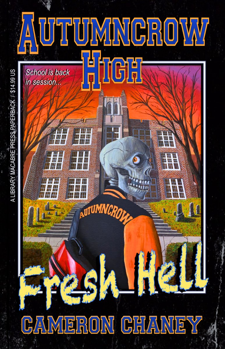 AVAILABLE NOW! You can order Autumncrow High: Fresh Hell in paperback and ebook on Amazon. (Hardcover couple soon) #booktrailer #horrorbook #yahorror #yahorrorbook #newya #newbook #NewReleases