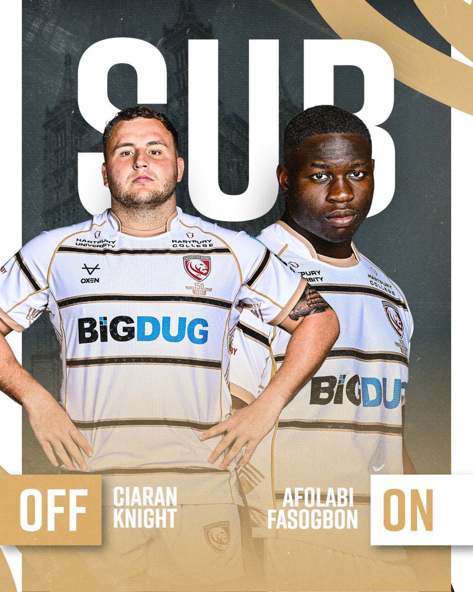 71' | 🔄

OFF: Ciaran  Knight
ON: Afolabi Fasogbon 

💫 20 - 24 🍒 | #SARvGLO