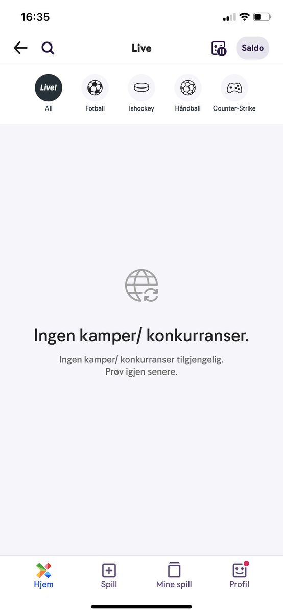 HermanNordhaug's tweet photo. Lørdag 16:35 @NorskTippingAS kjøh https://t.co/p5TqnqBThb