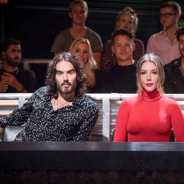 imshanereaction's tweet image. If what the streets are saying are true, and the man Katherine Ryan confronted on set was indeed Russell Brand, then the last time they worked together was 2018 (Roast Battle), years before Brand went all conspiracy theory and became a self-professed enemy of the mainstream.