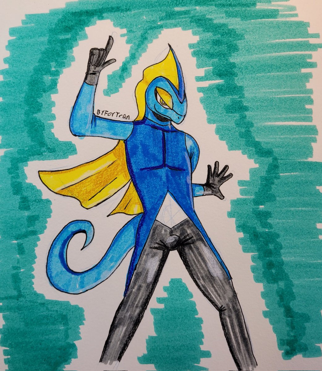FortranNsfw's tweet photo. Felt like drawing a dramatic pose Intellon suit. https://t.co/mFUcZLfGxV