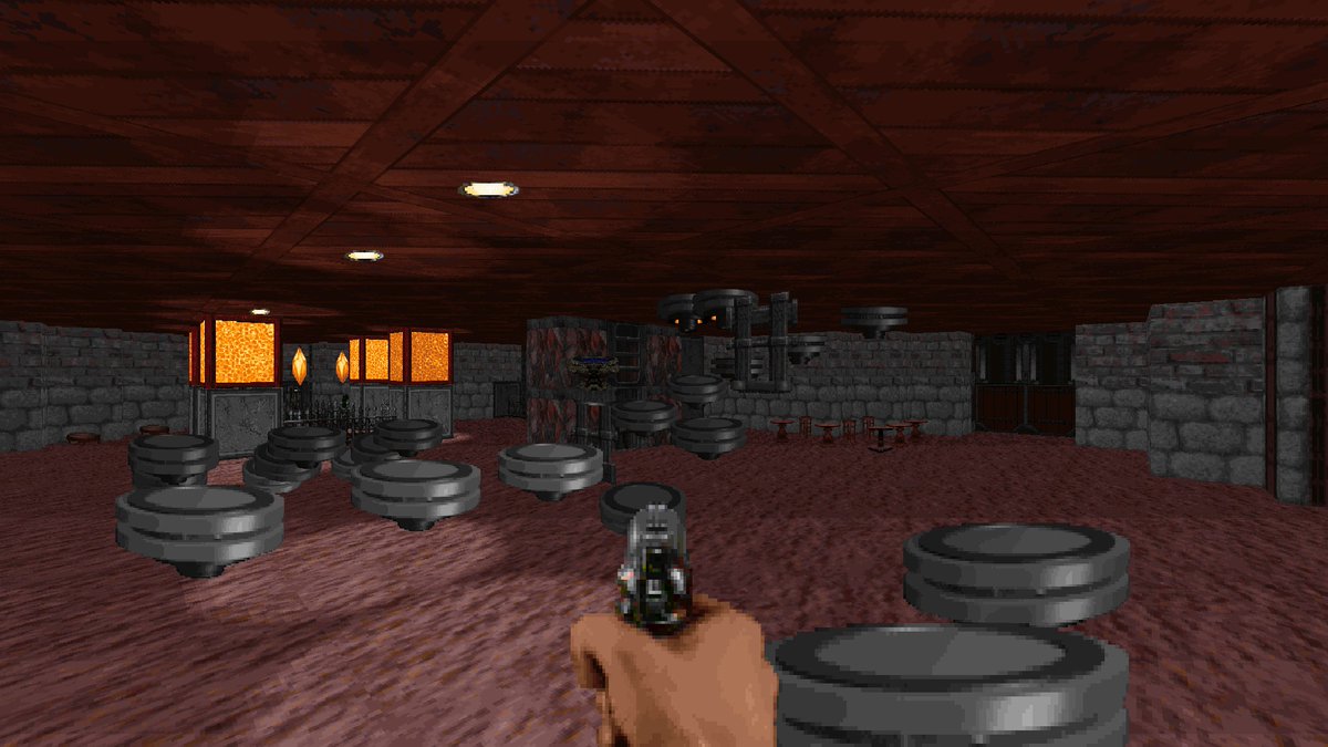EmoLevelDesign's tweet photo. It Is Close, It Is Far — new campaign for @RiseoftheTriad released in #SteamWorkshop.

Investigate a suspicious exhibition.

You're in a building and see other buildings through the windows, despite Wolf3D engine limitations!

#gamedev #screenshotsaturday #RETROGAMING https://t.co/mt6fLfyeik