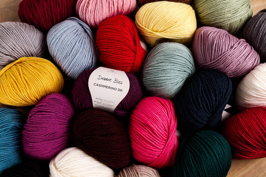 Have you ever used any of the yarns from Debbie Bliss's Cashmerino line? We're stocked up on the DK weight and can't decide what to make! What would you use this yarn for?

Stock up your stash here tinyurl.com/bdetpp4y!