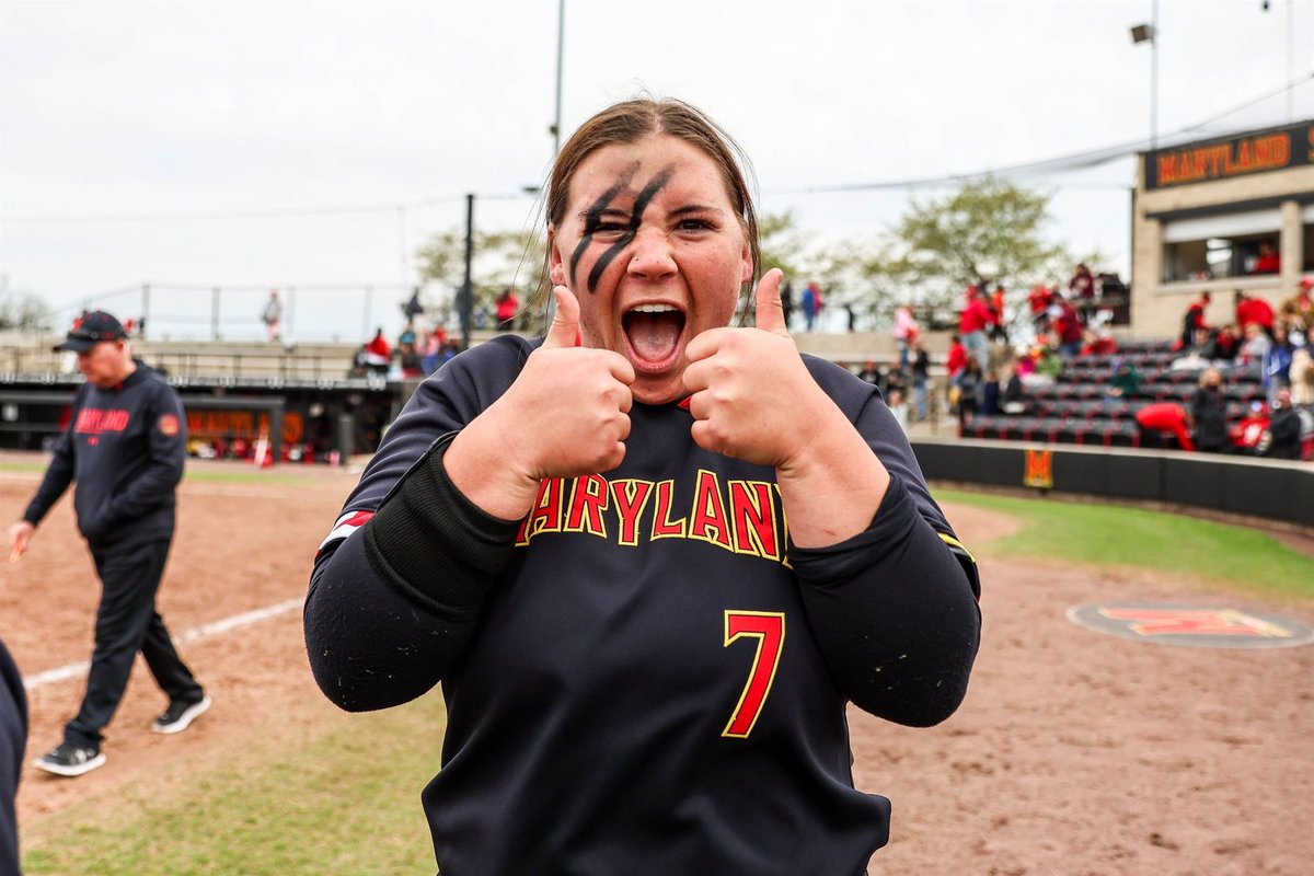 sydney_lewis8's tweet photo. me because we play softball today!!!! see u at Terps softball stadium @ 2 pm 😇😇😇 @TerpsSoftball https://t.co/G57odkcxOQ