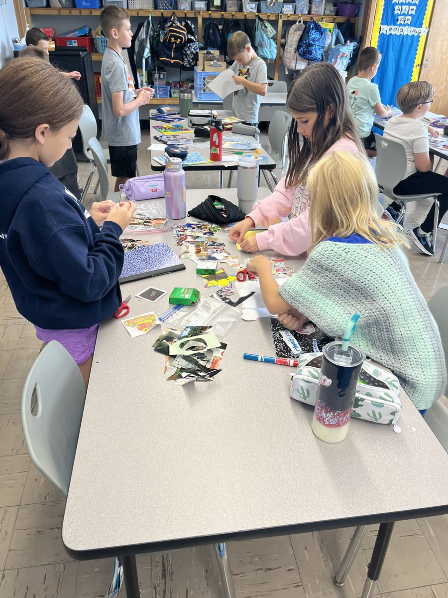 Writers Workshop is underway. 😃
Notebooks designed and created in grade 4. <a href="/BayviewParents/">Bayview Parents</a>
