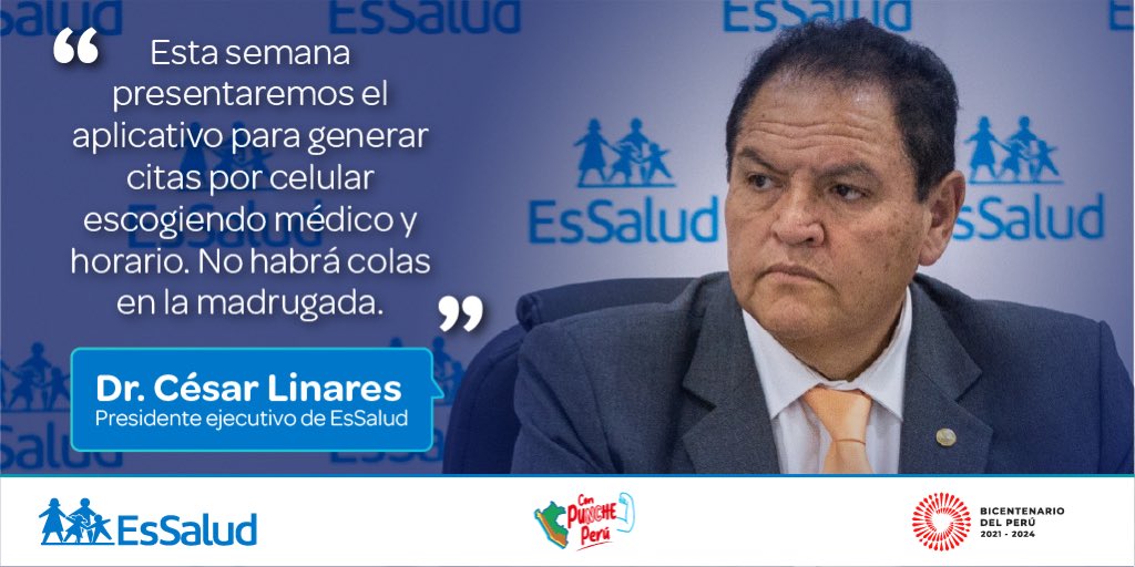 EsSalud Perú tweet media