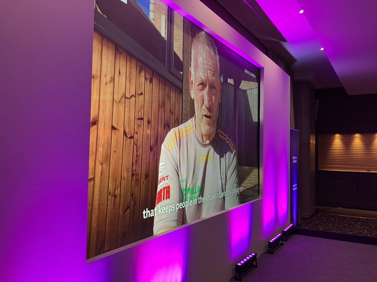 We’ve had a special tribute to Cumbria’s Marathon Man <a href="/Marathon_Man365/">Gary McKee</a> Gary McKee who’s travelled to America for his next amazing challenge, but not before he picked the winner of The Great Neighbour Award #MakeADifferenceAwards
