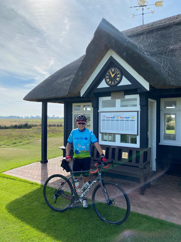 3 down 11 to go…

Club Secretary Stephen Anthony is currently cycling 1,000 miles via all 14 <a href="/TheOpen/">The Open</a> venues, past and present, all for charity. 🚴 

Find out more 👉 ow.ly/IT9H50PMmvB