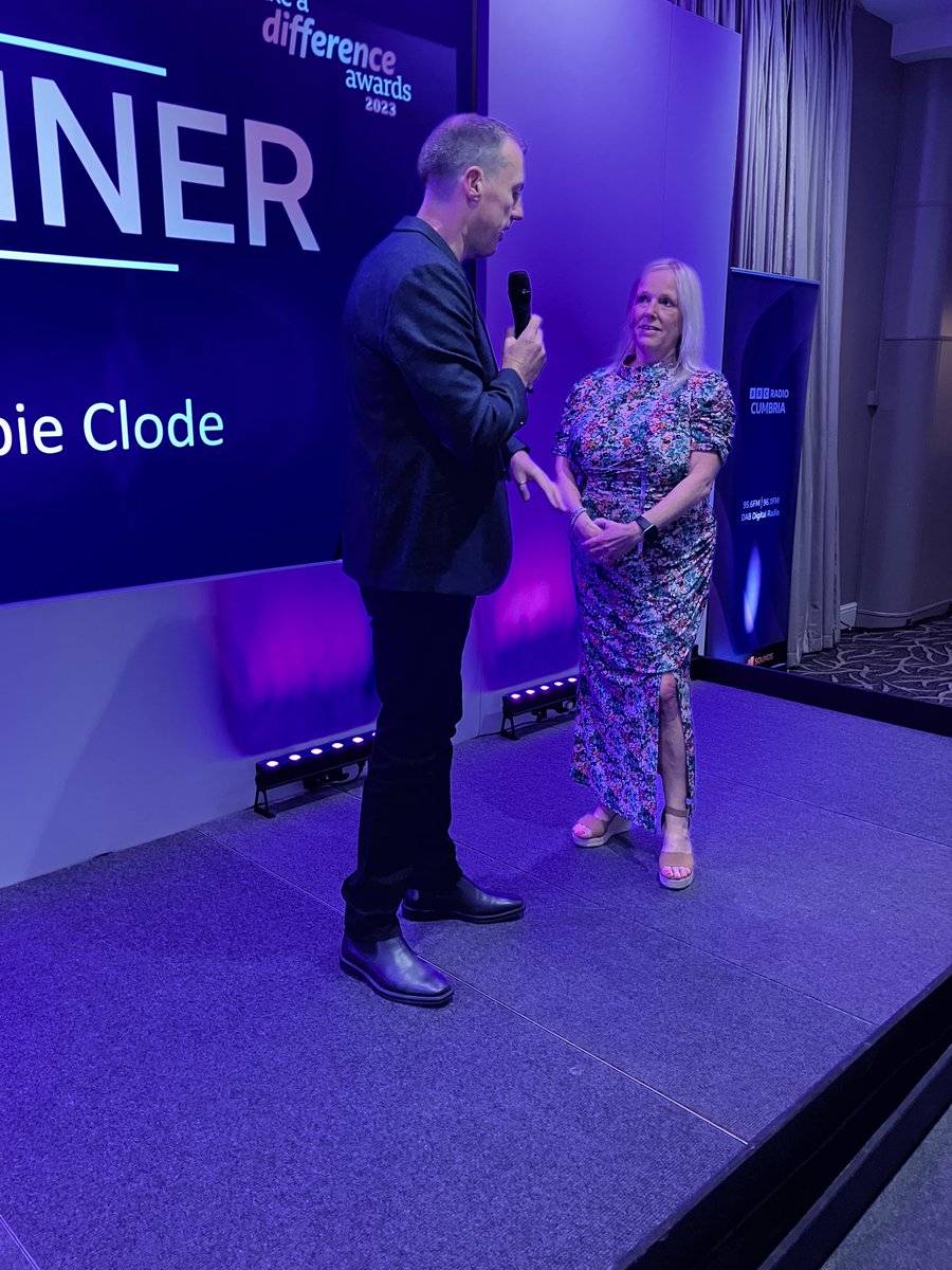 We’d all love to live next door to “Mrs Cummersdale” Debbie Clode who gets The Great Neighbour Award #MakeADifferenceAwards