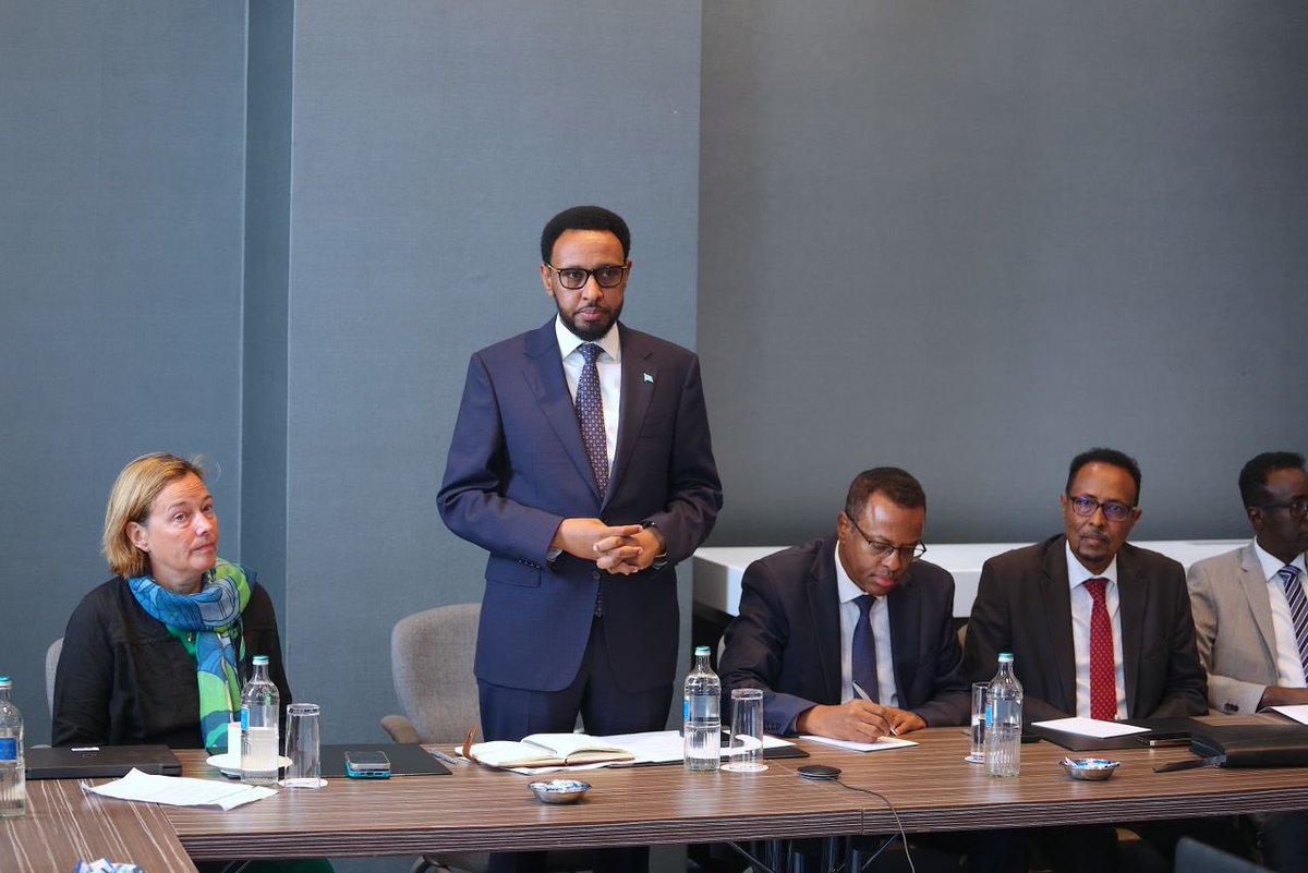 BihiEgeh's tweet photo. Today I chaired a fruitful meeting with the @WorldBank team on their current operations and Post debt relief priorities. The Bank is a valuable partner in #Somalia's socio-economic recovery and development. As the Bank investments increase we are determined to benefit from them. https://t.co/n9TgGSB3Dz