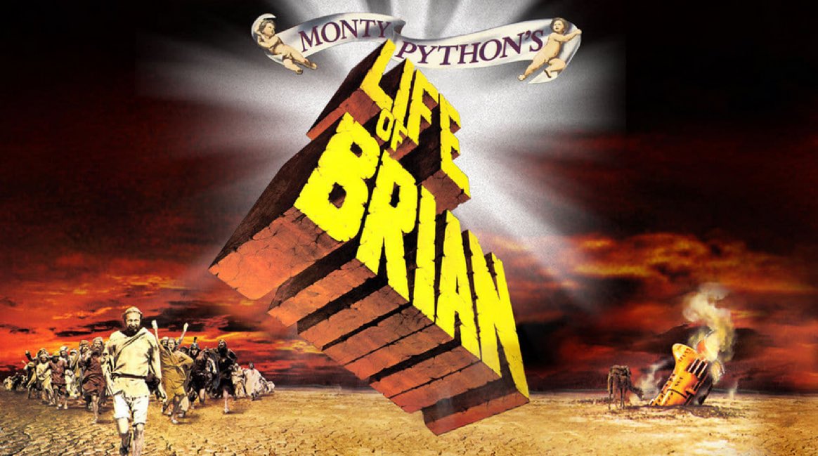 Monty Python's Life of Brian [77] is now on Netflix: metacritic.com/movie/monty-py… #11pmspecial
'Astringently funny masterpiece.' - LA Weekly