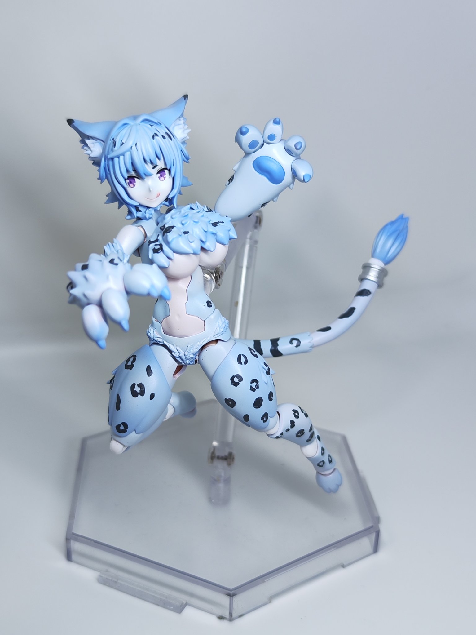 メガミデバイス　ケモ改造完成品 メガミデバイス』ケモミミ×メカクレ＆水着の改造パーツが登場