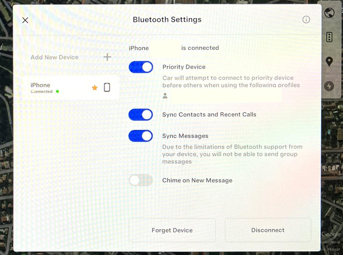 TeslaNewswire's tweet photo. It seems that Tesla App 4.25.0 adds a new tip window labeled “Improve Phone Key” under « Security & Drivers » tab.
Tapping on “Setup Bluetooth Audio” will trigger the “Bluetooth Setting” window to pop up in your Tesla.
#tesla #app #phonekey #tip https://t.co/Wx09MbXRvf
