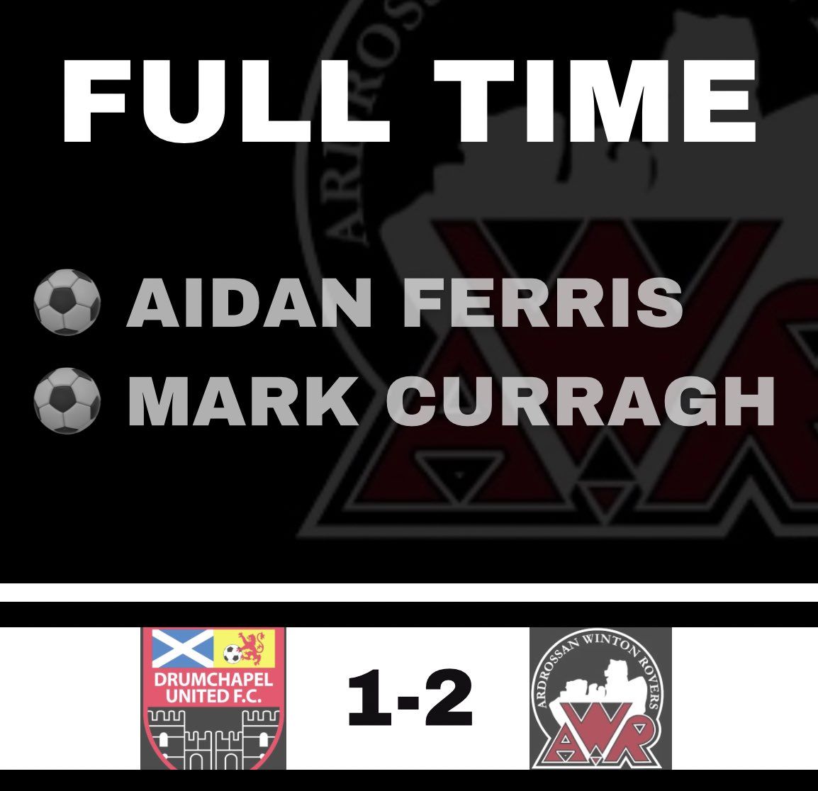 Winton_Rovers's tweet image. It’s FT In the Drum!