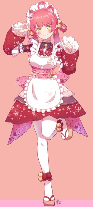 正月衣装の予想のときに描いたみこちの絵発掘したんですけど、猫耳付けて欲しい…欲しくない…? 