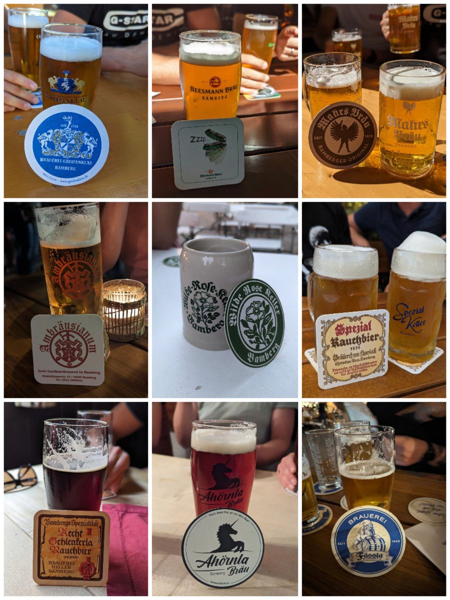 #bamberg wir haben das Bierdiplom erfolgreich abgeschlossen.