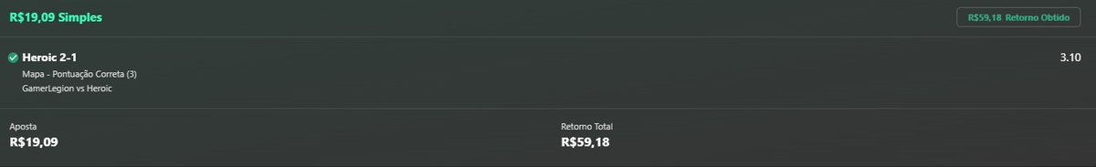 CsGoTipsBr's tweet image. Odd magica do CS 3.10, sempre bate !