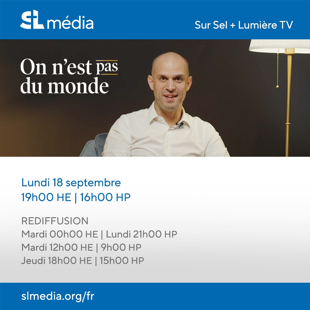 seletlumieretv's tweet photo. On n’est pas du monde est une table ronde croisant foi et culture contemporaine, présentée par la jeune équipe du magazine Le Verbe. Nouvel épisode ce Lundi 18 septembre à 19h00 HE | 16h00 HP sur Sel + Lumière TV 👉️ https://t.co/KVAk5fsGqy
@LeVerbemedias
#ONPDM #seletlumieretv https://t.co/IoHK1S4Fpv