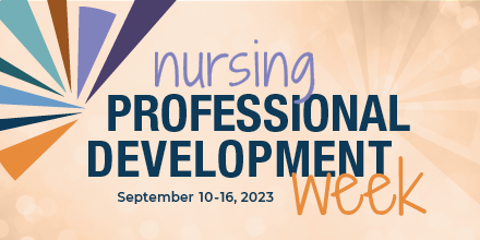 ANANursingWorld's tweet photo. Happy #NPDWeek! We're celebrating the hard work of #nursing professional development practitioners. Thanks for all you do! https://t.co/P2aCeHW2bD