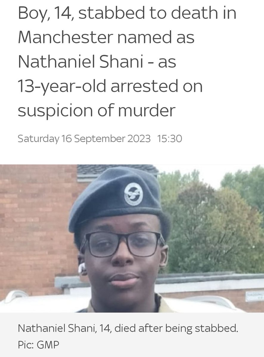Sad to see any story like this, but makes it more personal as he was obviously a cadet. Condolences to his family and friends.