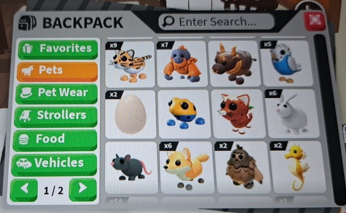 Adopt me giveaway!
This week one winner will get 6 pets they want from the inventory below! 

Rules to enter:
✧Follow me and <a href="/KnubbyR/">✨🌹🍬Knubby🍬🌹✨</a>
✦Retweet 
✧Comment what 6 u want

Good luck everyone! More below #adoptme #adoptmegiveaway #adoptmetrade #adoptmepets #adoptmegiveaways #roblox