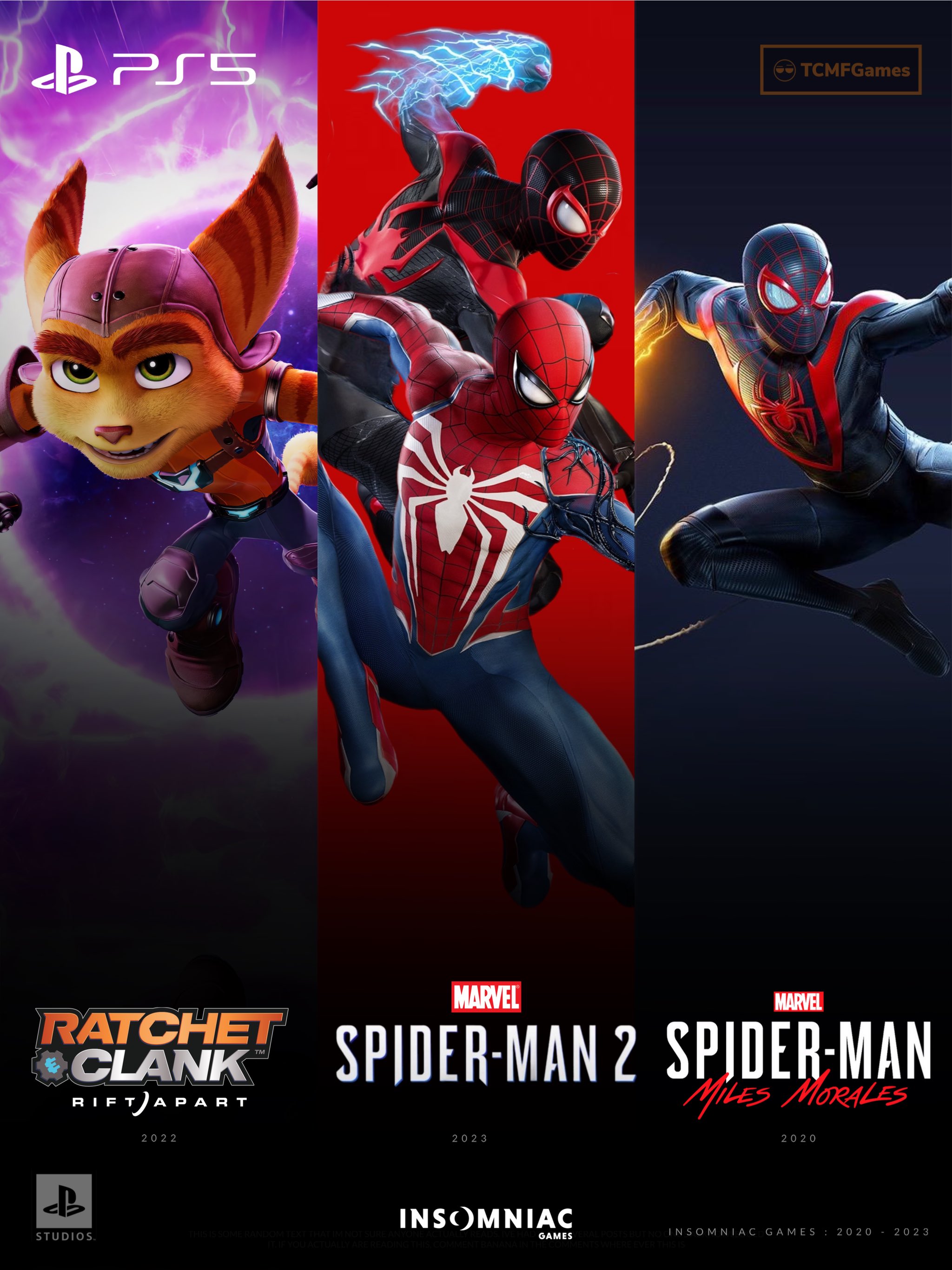 Rino on X: “sPiDeR-mAN 2 iS a dLc gAmE! tHeY cOpY pAsTeD tHe sAmE mAp”😝🚀  Meanwhile… #PlayStation #PS5 #InsomniacGames  / X