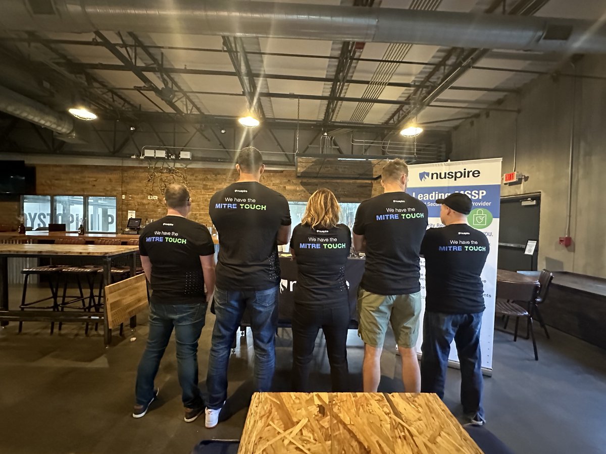 PDI_Sec_Net's tweet photo. Who says that you can't be in two places at once? 😉 

#TeamNuspire had a busy week in attending @DataConnectors in St. Louis AND @BSidesColumbus! 

#infosec #cybersecurity #bsides #dataconnectors https://t.co/ZPKF5zpjVD