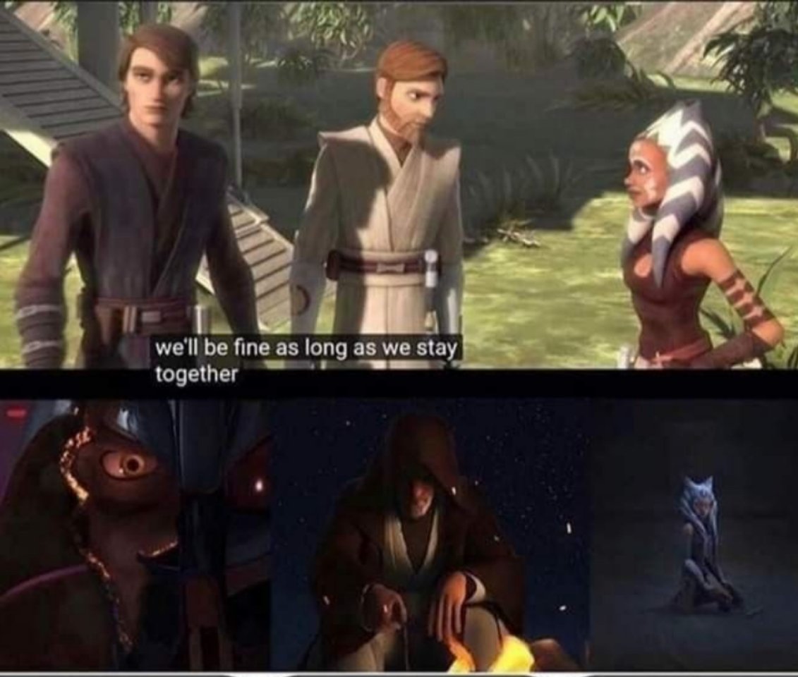 chosentrooper's tweet photo. same vibes
#Ahsoka https://t.co/OAGGA8zs8H