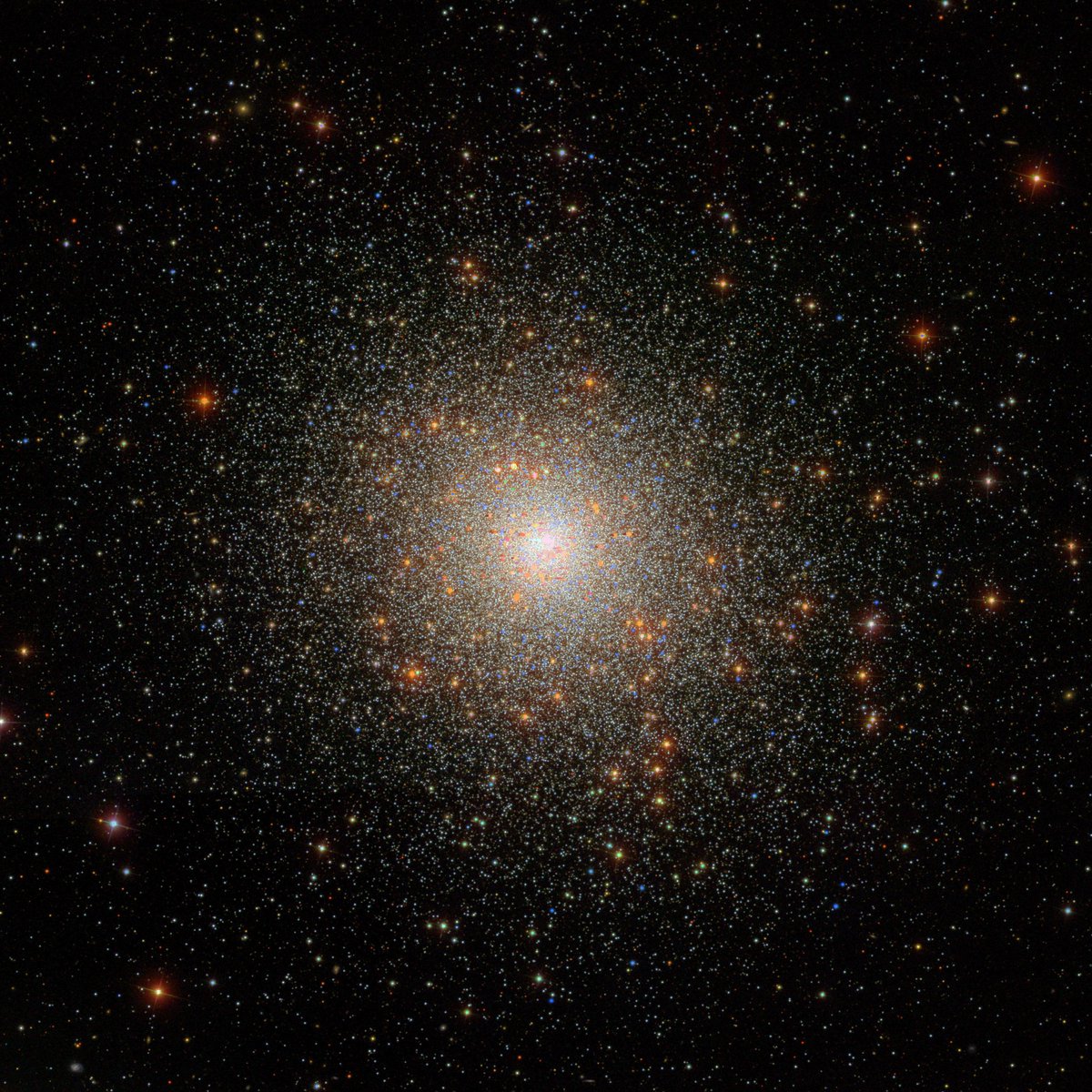 universe_tales's tweet photo. Messier 5: The Cosmic Jewel 💫🔭

#Messier5 is a dazzling globular cluster, a sphere of thousands of stars bound by gravity. Located in the constellation #Serpens, it's over 13 billion years old, making it one of the oldest objects in our Milky Way galaxy. A true celestial gem! https://t.co/pfYbXOqGSs
