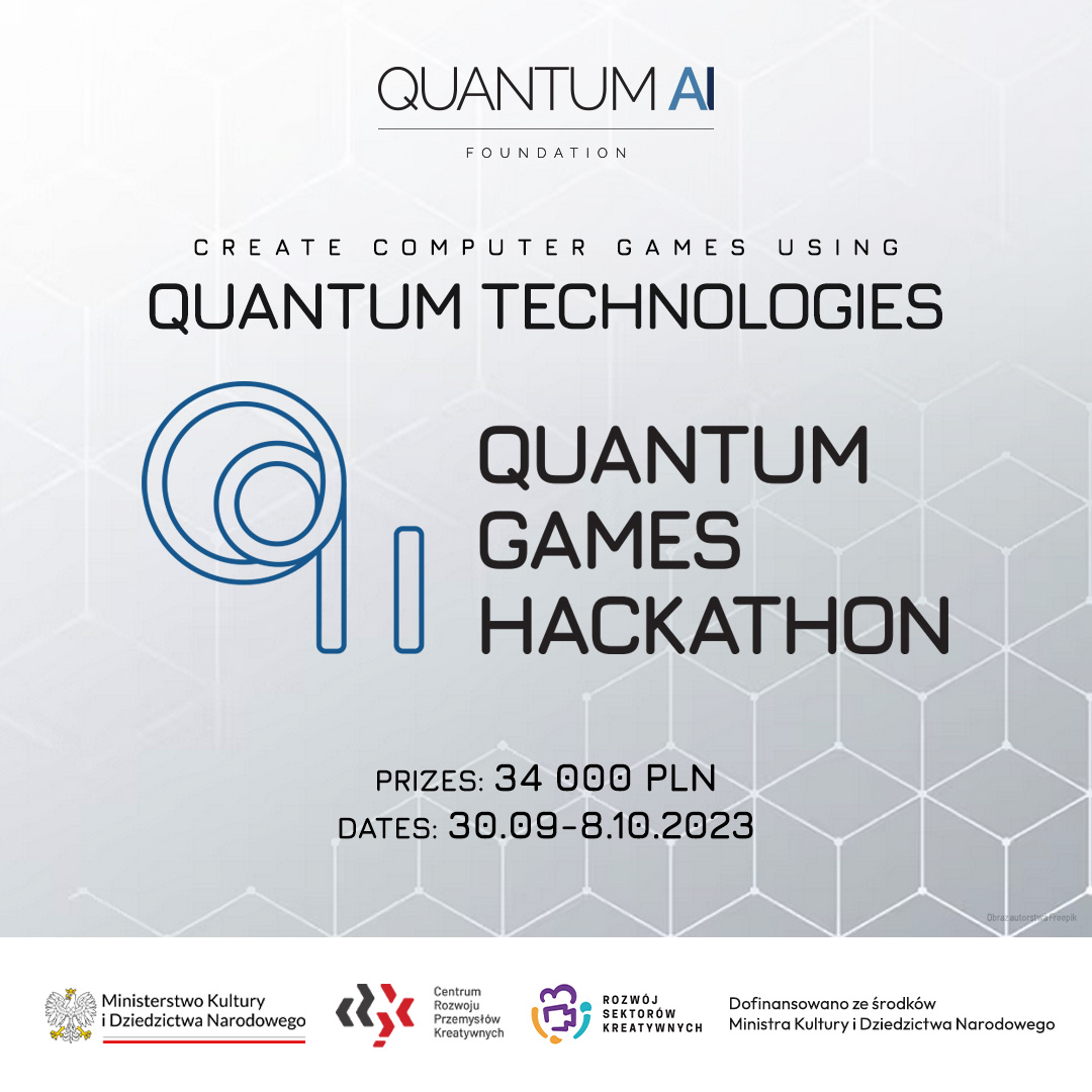 qaifoundation's tweet image. We invite you to participate in the Quantum Games Hackathon 2023 (30.09-8.10) qaif.org/contests/quant… !
