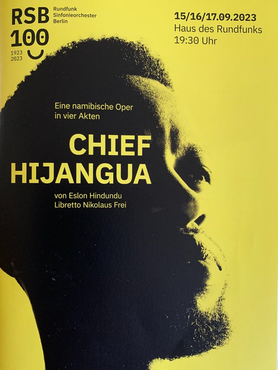 ChristianDatzer's tweet photo. Die Europapremiere der ersten Oper Namibias Chief Hijangua war ein großartiges Kulturevent mit eindrucksvollen Künstlerinnen und Künstlern. Herzlichen Dank an alle, die dieses Projekt auf die Bühne gebracht, unterstützt und ermöglicht haben. @Siemens_Arts #ProudToBeSiemens https://t.co/8BNCLOFrvw